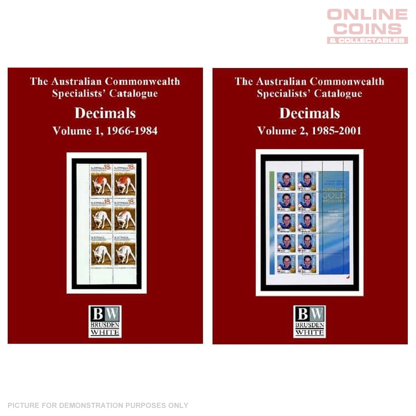 Brusden White Australian Decimals (3rd edt) Vol 1 & Vol 2 - Set of 2